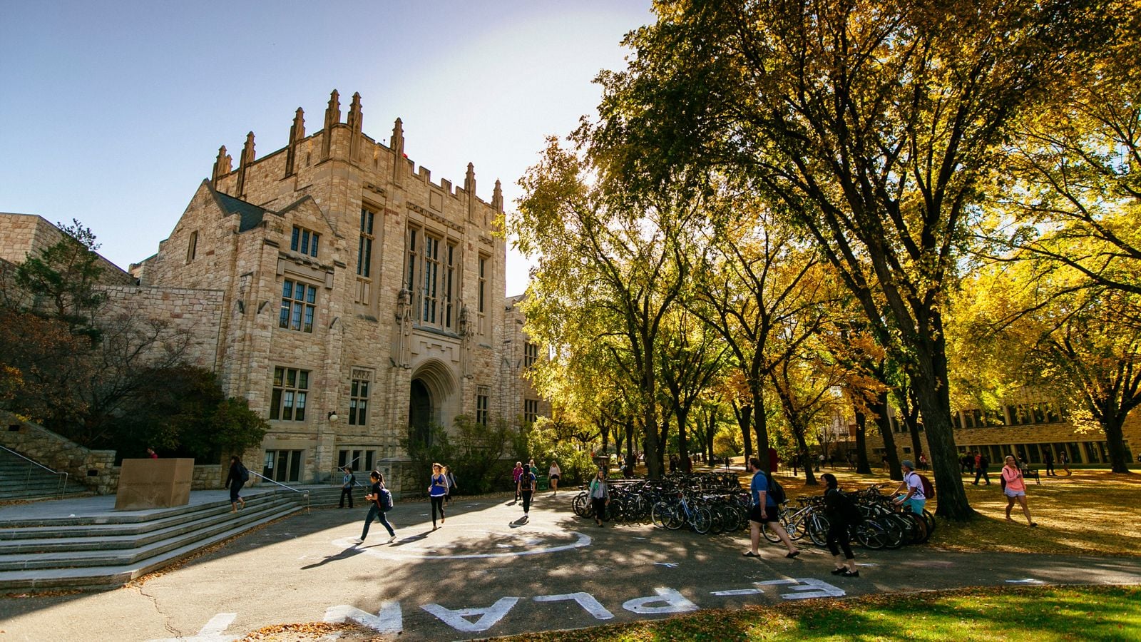 University of Saskatchewan campus in autumn